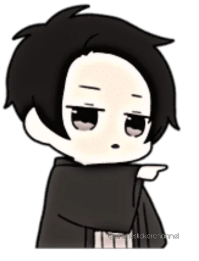 😁 Стикер «ANIME BOY» для Telegram