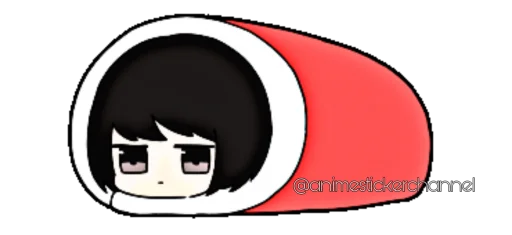 😶 Стикер «ANIME BOY» для Telegram