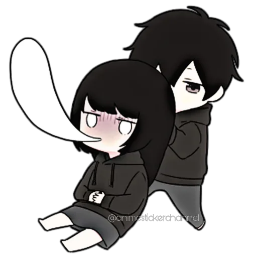 😵 Стикер «ANIME BOY» для Telegram