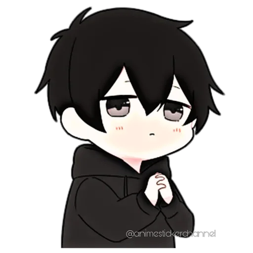 🙏 Стикер «ANIME BOY» для Telegram