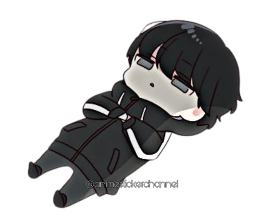 🥺 Стикер «ANIME BOY» для Telegram