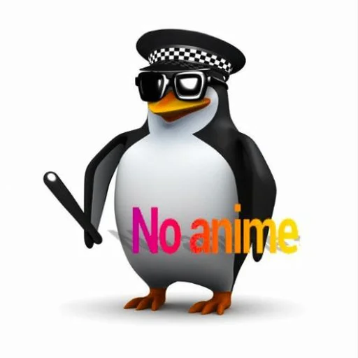 🚫 Стикер «Аниме тяночки» для Telegram