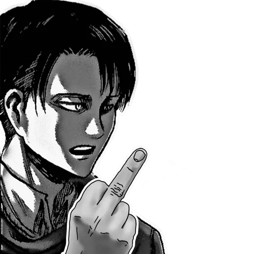 🖕 Стикер «Anime express yourself» для Telegram