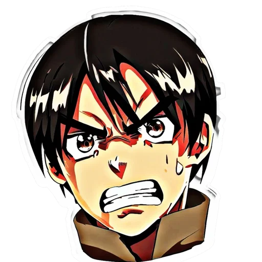 😠 Стикер «Anime express yourself» для Telegram