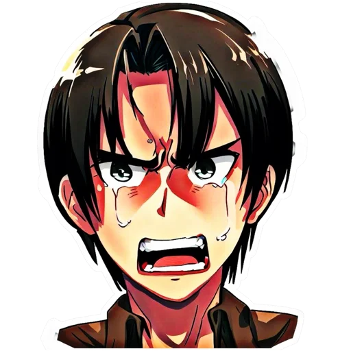 😭 Стикер «Anime express yourself» для Telegram