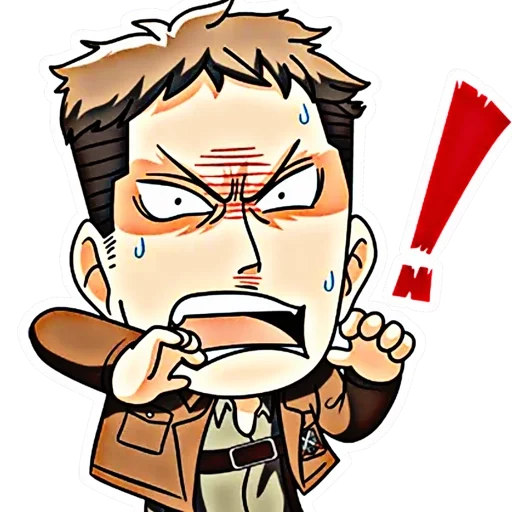 😳 Стикер «Anime express yourself» для Telegram