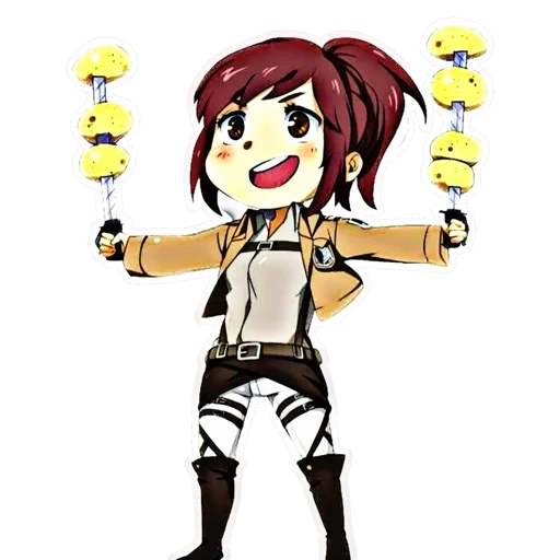 🥔 Стикер «Anime express yourself» для Telegram