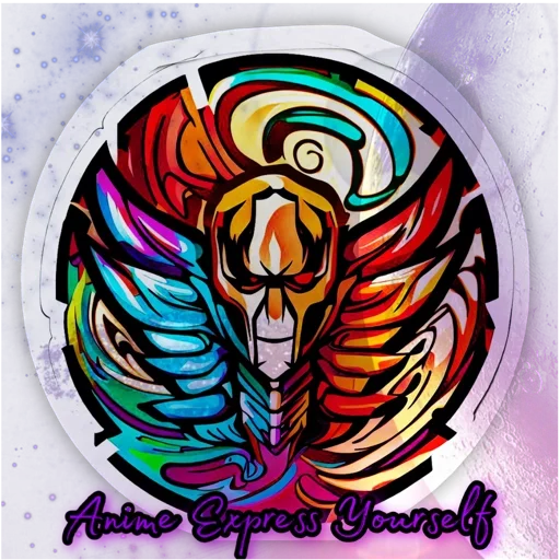 Стикерпак Anime express yourself для Telegram