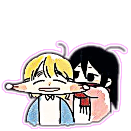 ☺️ Стикер «Anime express yourself» для Telegram