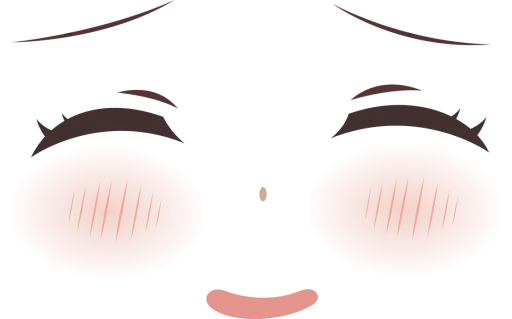 😊 Стикер «Аниме лица» для Telegram