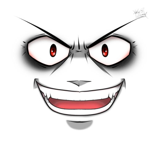 😈 Стикер «Аниме лица» для Telegram