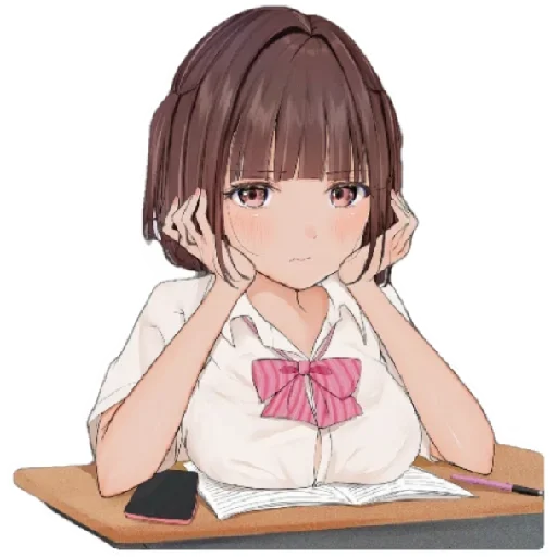 😍 Стикер «Anime fanArt 2» для Telegram