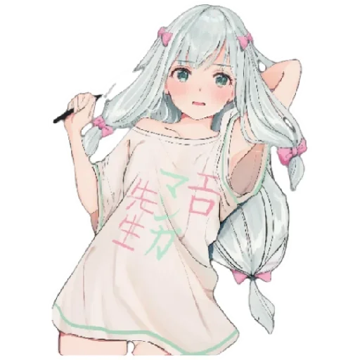 😍 Стикер «Anime fanArt 2» для Telegram