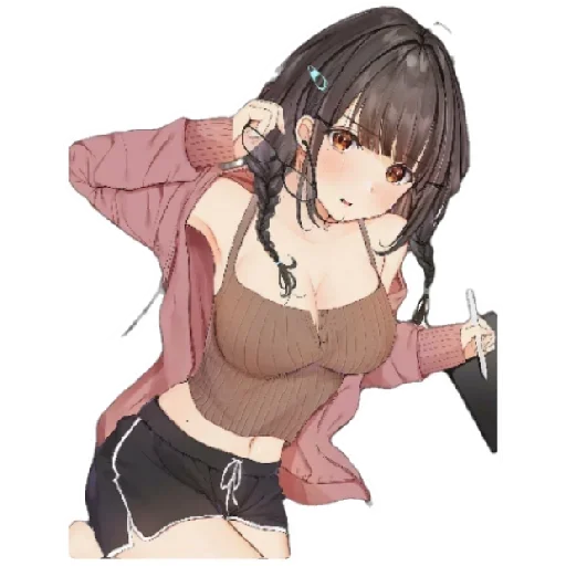 😍 Стикер «Anime fanArt 2» для Telegram