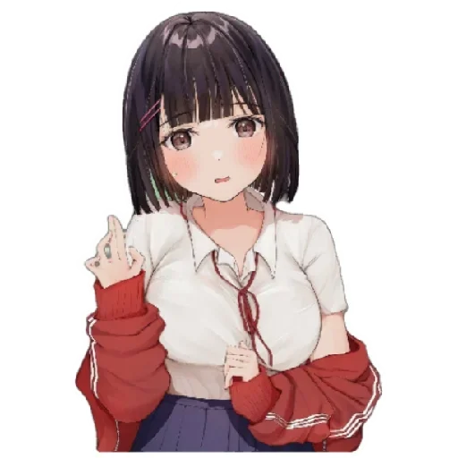 😍 Стикер «Anime fanArt 2» для Telegram