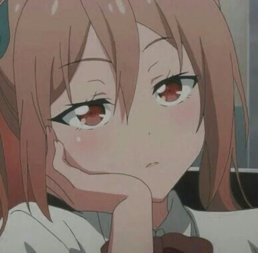 😐 Стикер «Anime shit» для Telegram