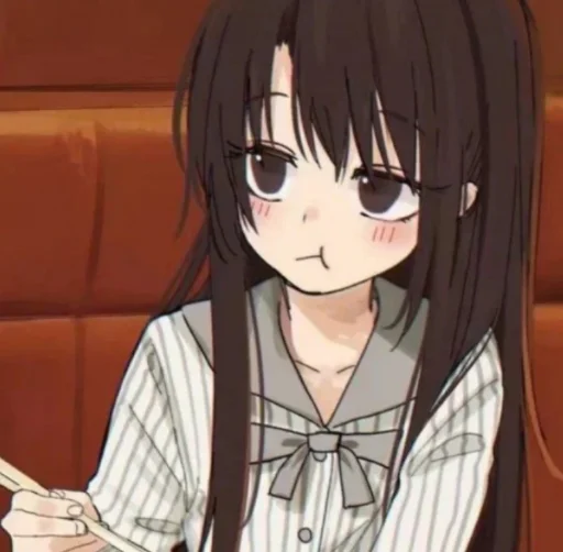 😏 Стикер «Anime shit» для Telegram