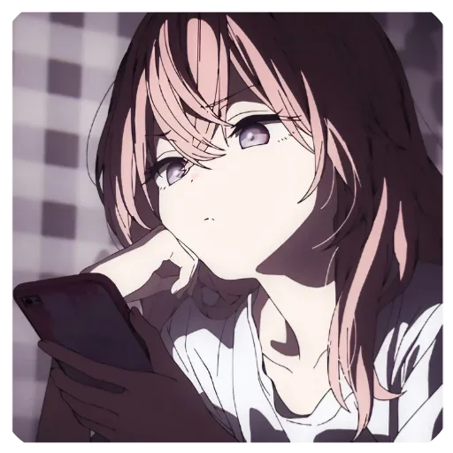 🤨 Стикер «Anime shit» для Telegram