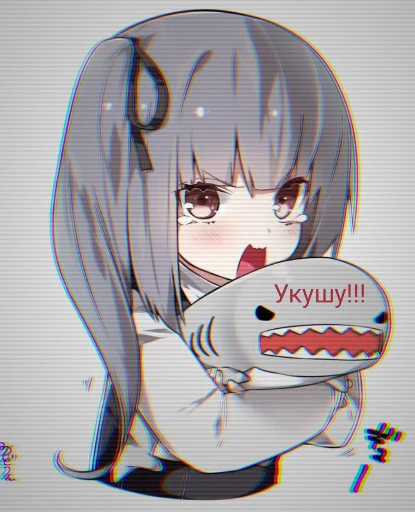 😤 Стикер «Anime shit» для Telegram