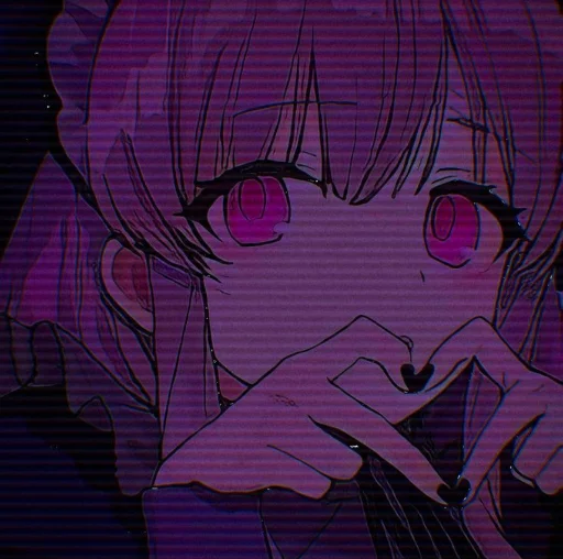 💜 Стикер «Anime shit» для Telegram