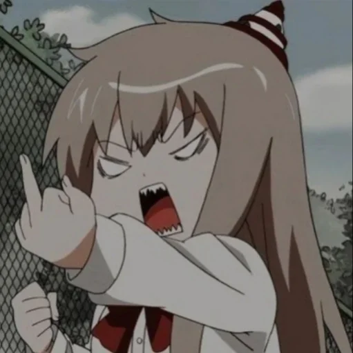 🖕 Стикер «Anime shit» для Telegram