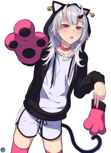 😈 Стикер «Anime Halloween» для Telegram
