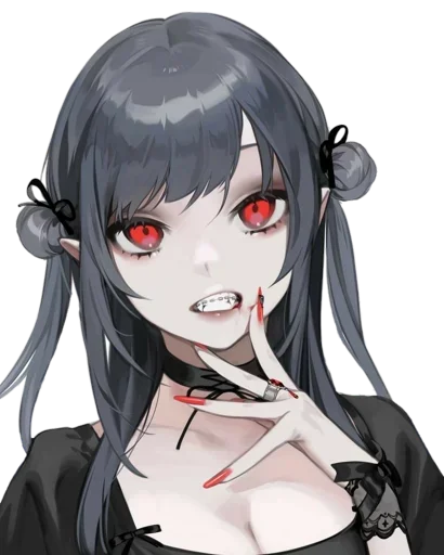 😈 Стикер «Anime Halloween» для Telegram