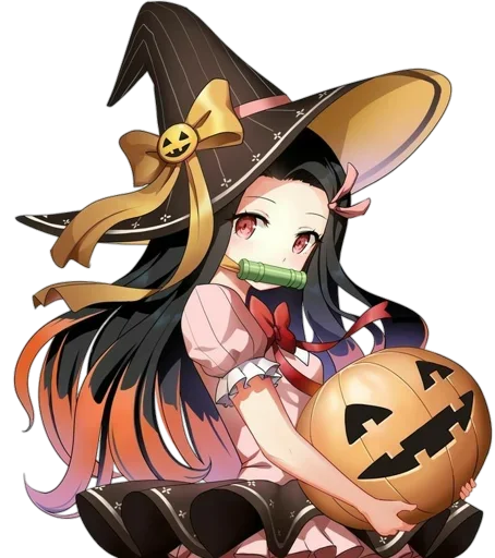 😈 Стикер «Anime Halloween» для Telegram