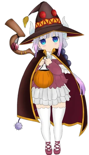 😈 Стикер «Anime Halloween» для Telegram