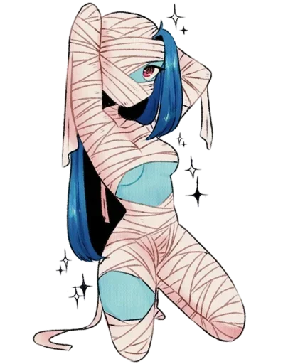 😈 Стикер «Anime Halloween» для Telegram