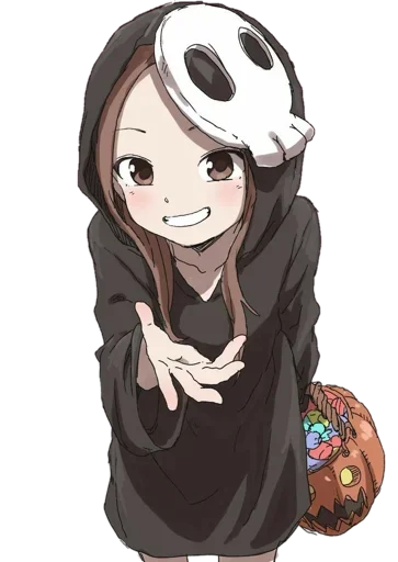 😈 Стикер «Anime Halloween» для Telegram