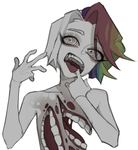😈 Стикер «Anime Halloween» для Telegram