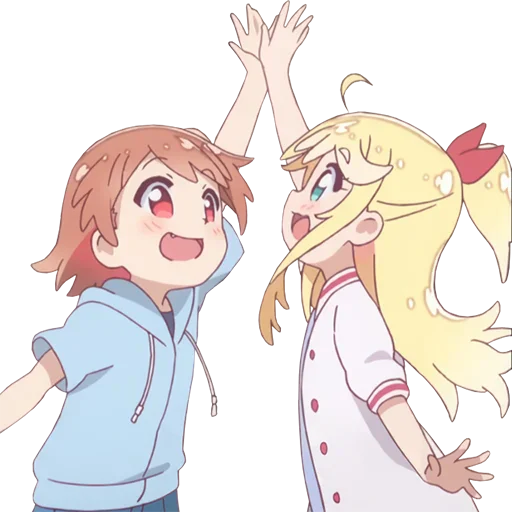 😀 Стикер «Happiness with hands» для Telegram