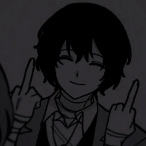 🖤 Стикер «Anime is love» для Telegram