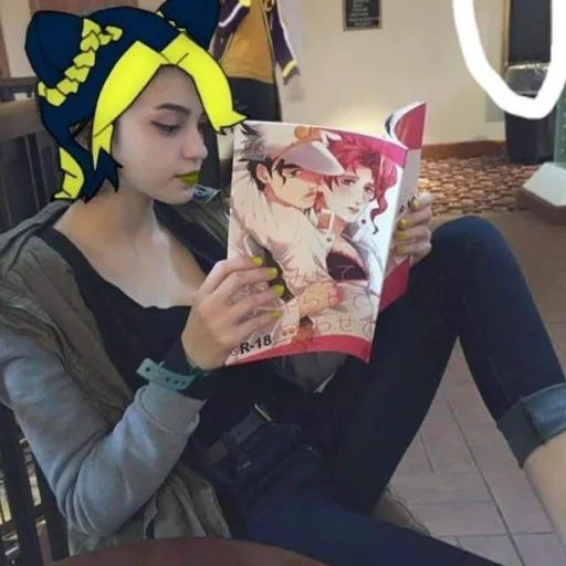 😃 Стикер «JoJo y» для Telegram
