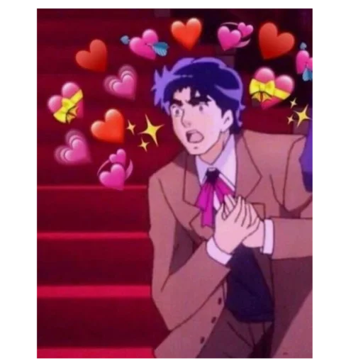 💗 Стикер «JoJo y» для Telegram