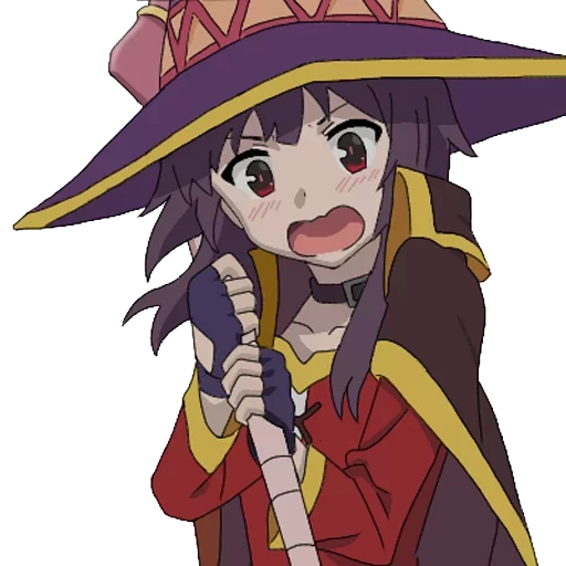 😃 Стикер «Anime Megumine» для Telegram