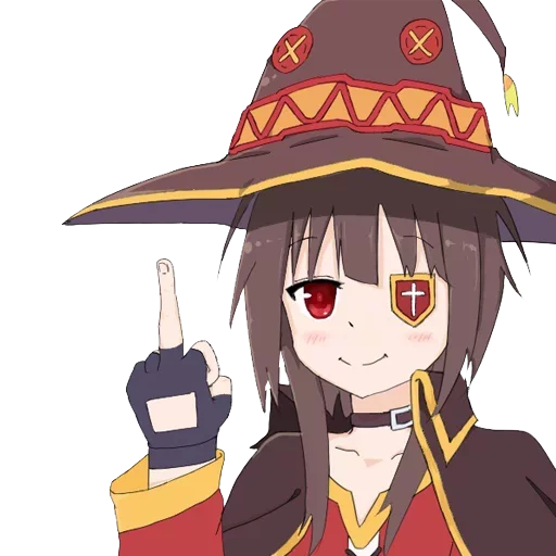😃 Стикер «Anime Megumine» для Telegram