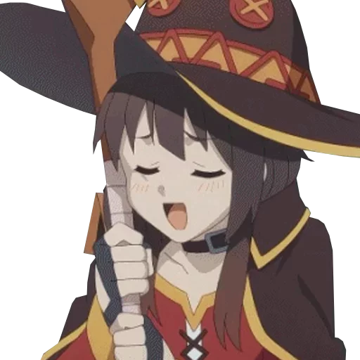 😃 Стикер «Anime Megumine» для Telegram