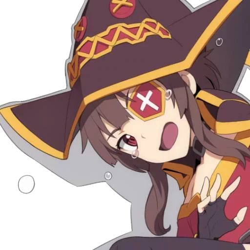 😄 Стикер «Anime Megumine» для Telegram