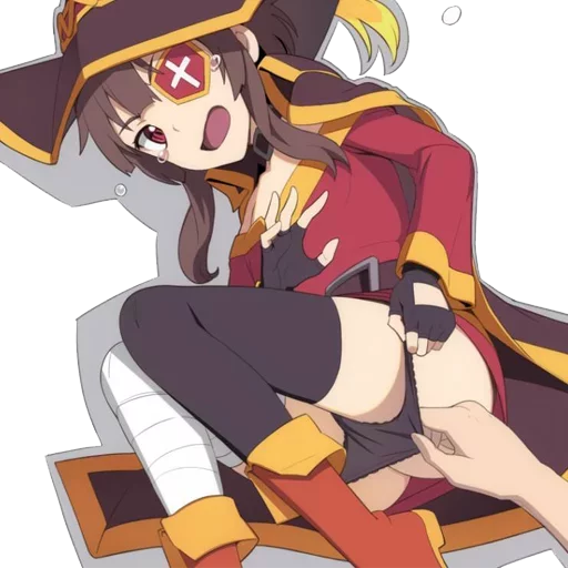 😁 Стикер «Anime Megumine» для Telegram