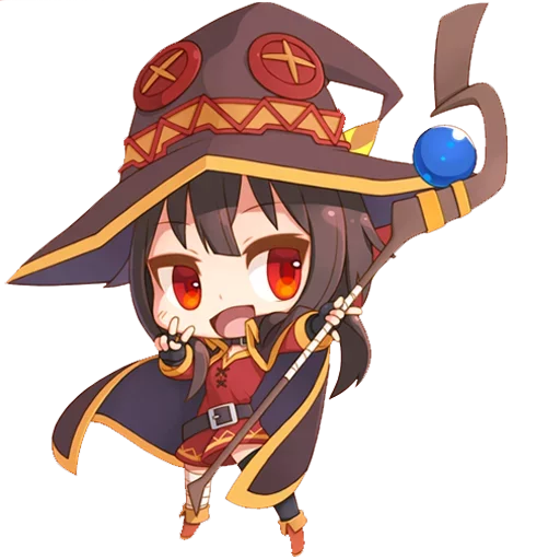 😁 Стикер «Anime Megumine» для Telegram