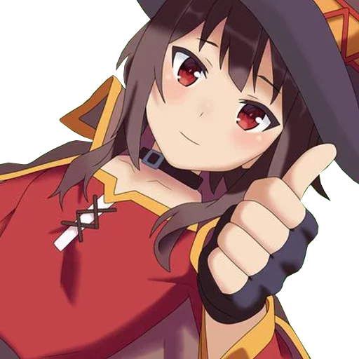 😃 Стикер «Anime Megumine» для Telegram