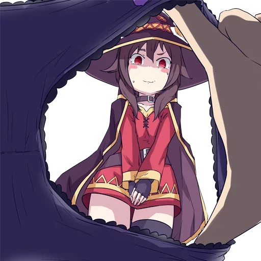 😁 Стикер «Anime Megumine» для Telegram