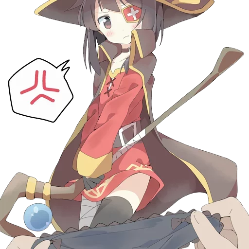 😄 Стикер «Anime Megumine» для Telegram
