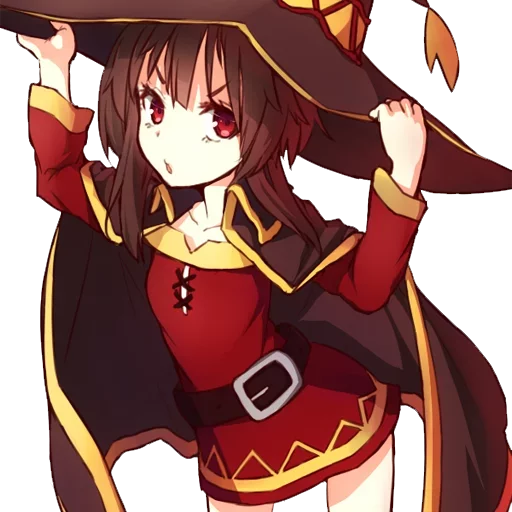 😄 Стикер «Anime Megumine» для Telegram