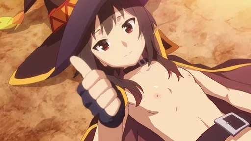 😄 Стикер «Anime Megumine» для Telegram