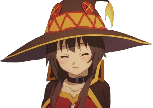 😄 Стикер «Anime Megumine» для Telegram