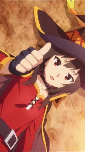😄 Стикер «Anime Megumine» для Telegram