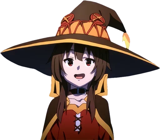😄 Стикер «Anime Megumine» для Telegram